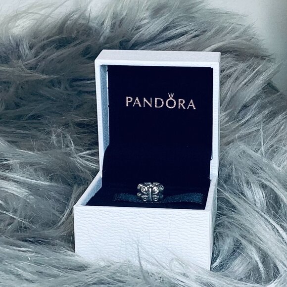 Pandora Butterfly Charm Bead 925 Sterling Silver 790285 Retired - Picture 1 of 4